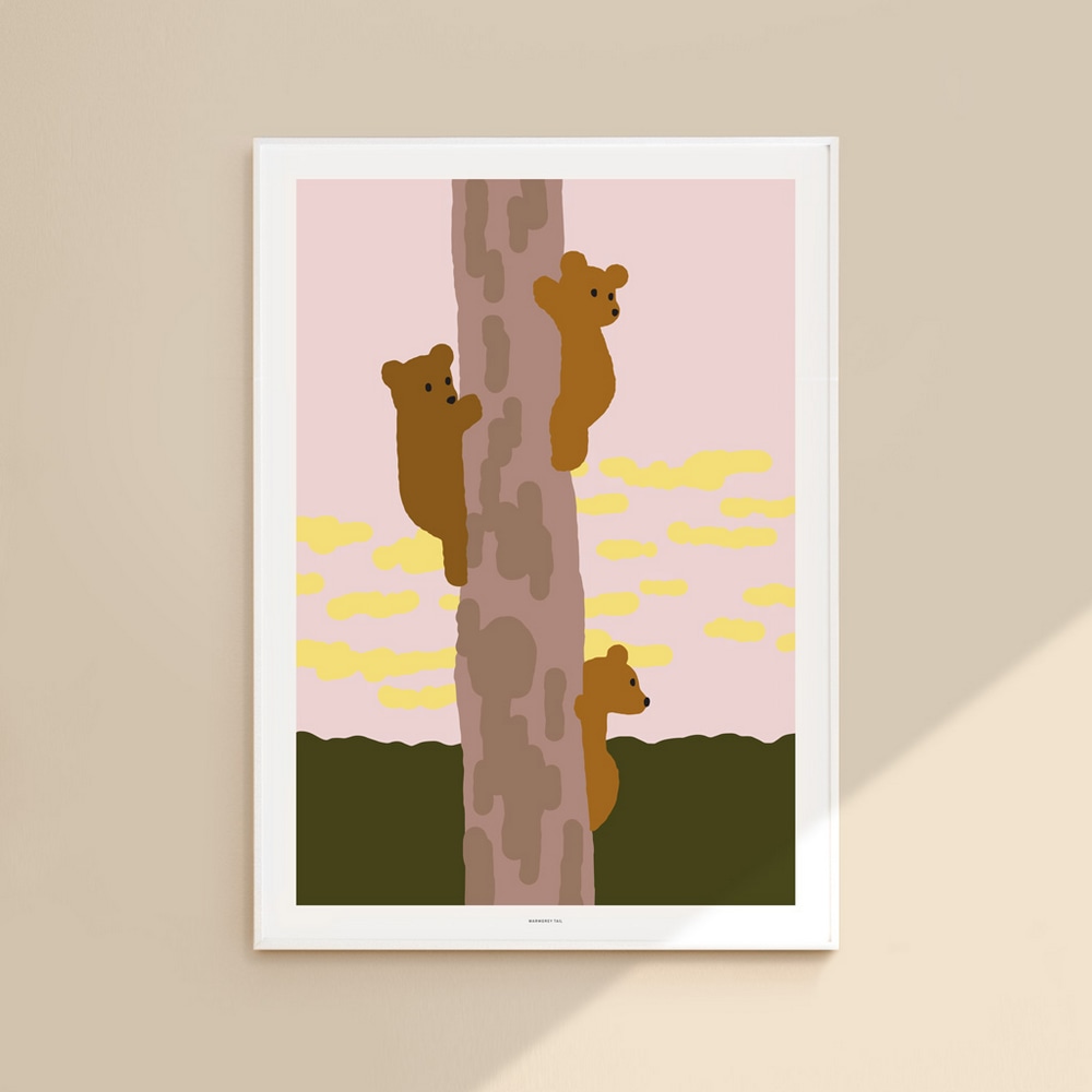ArtPrint - Tree & Bears – Bild 2